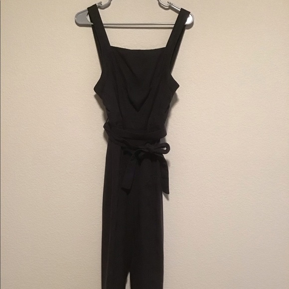 & Other Stories Jumpsuit Overall Belted Black - Picture 3 of 5